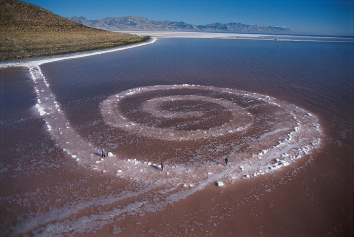 Robert Smithson, Spiral JettyGreat Salt Lake, Utah