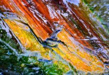 Lagos e rochas como inspiração para Helena Cooper