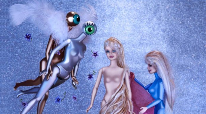 OBRAS DE ARTE COM BARBIE