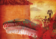 Mauricio Negro e o seu estilo de ilustração rupestre