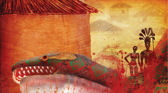 Mauricio Negro e o seu estilo de ilustração rupestre