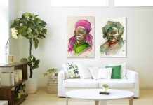 5 dicas de como decorar os ambientes de sua casa com ilustrações.