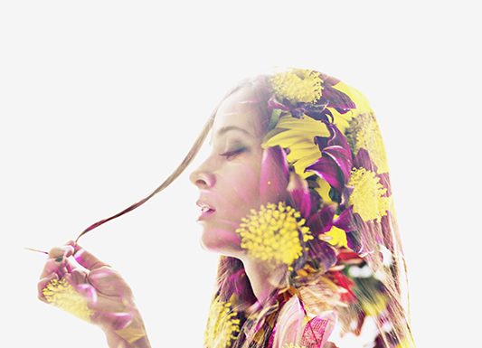 As fotografias de dupla exposição de Aneta Ivanova