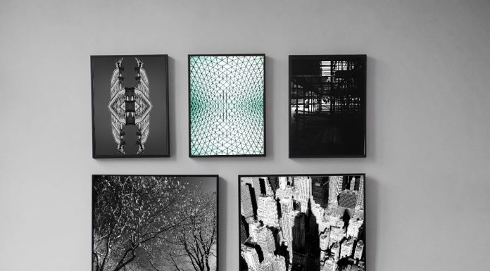 Quadros em P&B para decoração