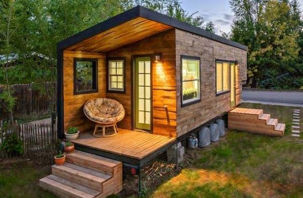Mini casas, sustentabilidade, simplicidade e praticidade