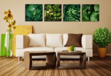 Fotos de natureza na decoração