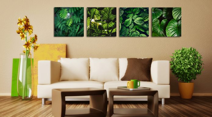 Fotos de natureza na decoração