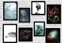 Composição de quadros