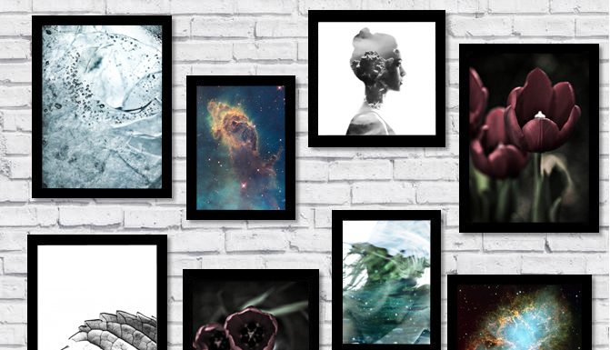 Composição de quadros