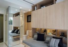 Decoração funcional em apartamento de 14M²