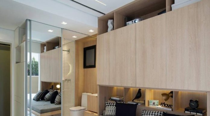 Decoração funcional em apartamento de 14M²