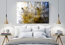 Quadros Abstratos na Decoração: Ideias e maneiras para usar!