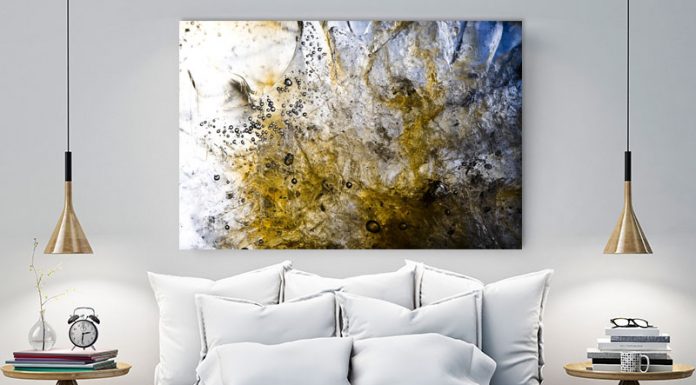 Quadros Abstratos na Decoração: Ideias e maneiras para usar!