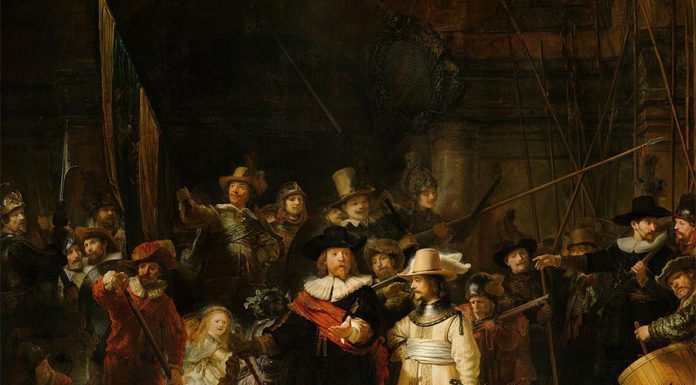 "A Ronda Noturna" de Rembrandt A Ronda Noturna de Rembrandt