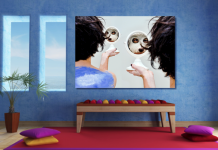 Azul para equilibrar o ambiente