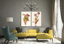 As ilustrações de Rosana Urbes na decoração