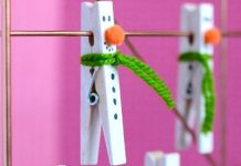 5 Incríveis decorações de natal que você pode fazer com seu filho! bonequinhos de neve de pregador cover