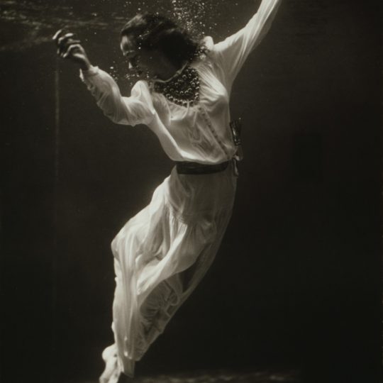 Fashion Model Underwater - Toni Frissel