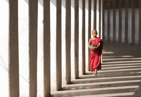 Novice Monk In Walkway - Andreas Kunz