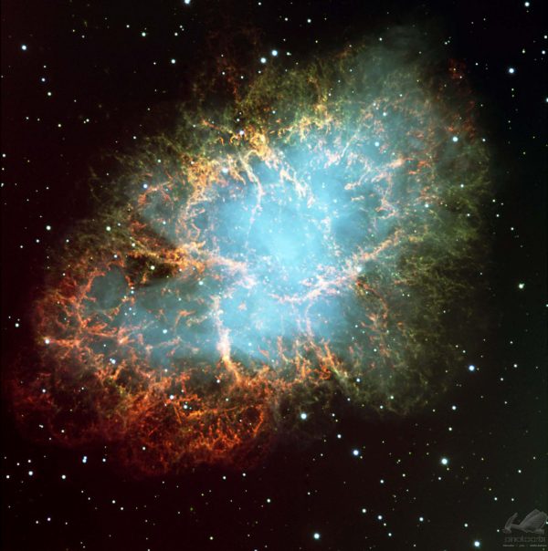 The Crab Nebula in Taurus