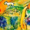 arte the lovers of vence Marc Chagall