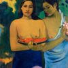 two tahitian women Gauguin