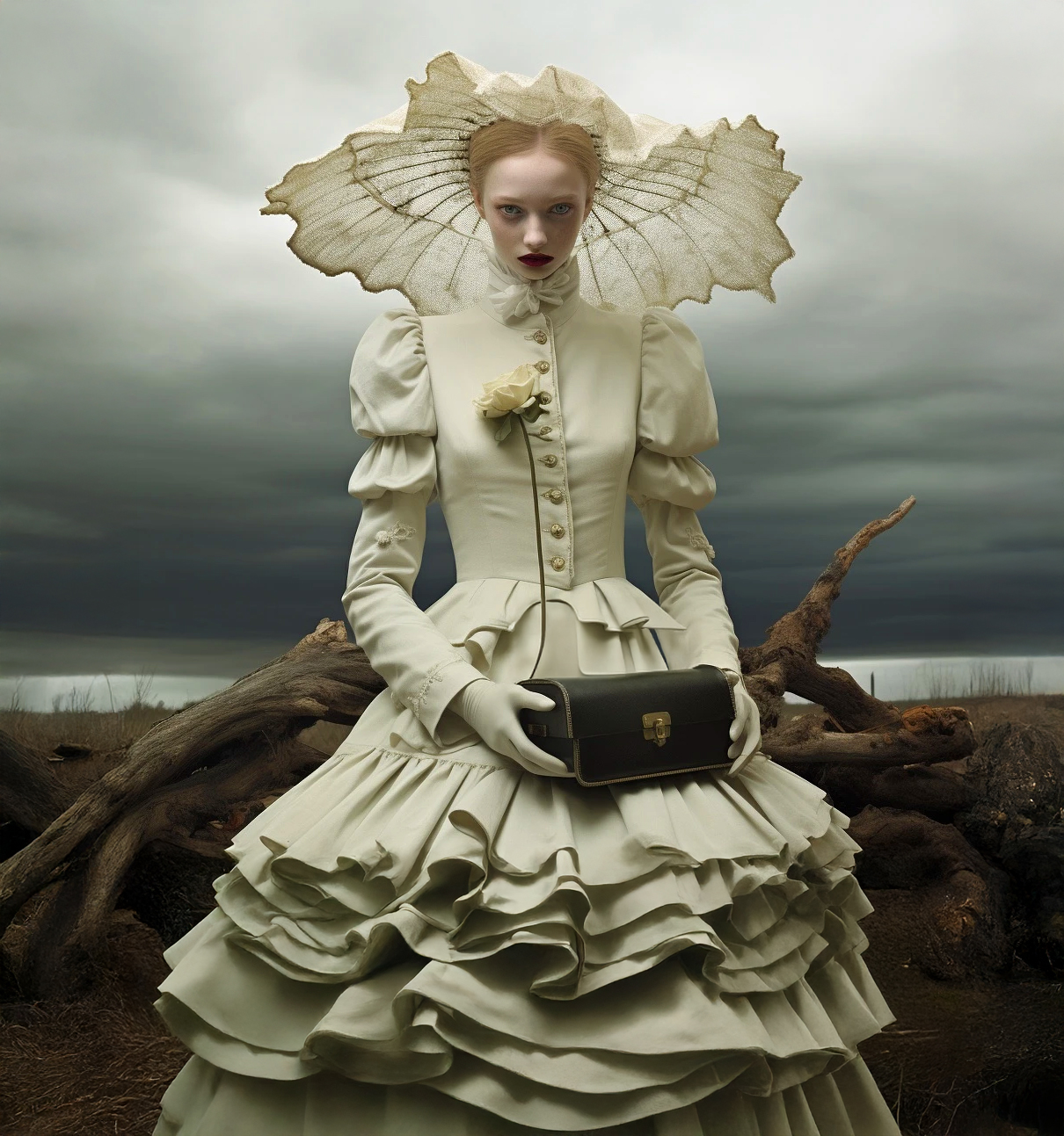 girl and box girl and box